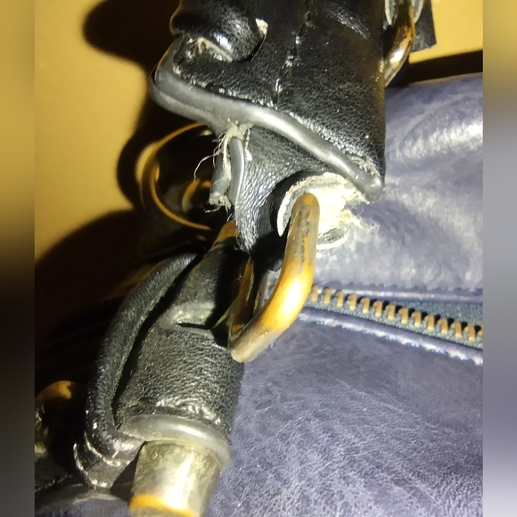 COACH Blue Leather Bag - Picture 11 of 15